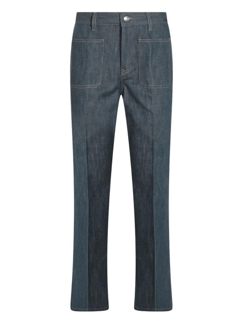 Loro Piana patch-pocket jeans - Blue - zdjęcie produktu nr 1