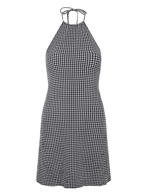 Hunza G halterneck mini dress - Black - zdjęcie produktu nr 1