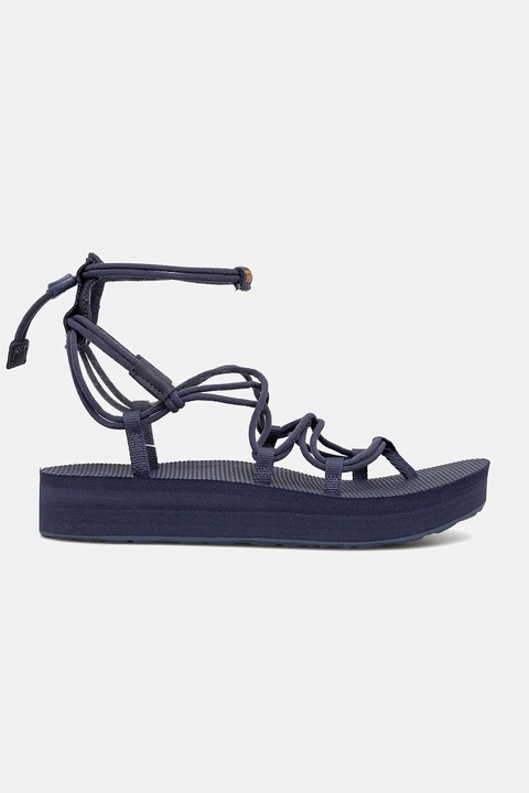 Teva sandały Midform Infinity damskie kolor granatowy na platformie 1127890 - zdjęcie produktu nr 2