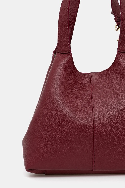 Coccinelle torebka skórzana COCCINELLE C-EASY kolor bordowy E1 SHA 11 02 01 - zdjęcie produktu nr 1