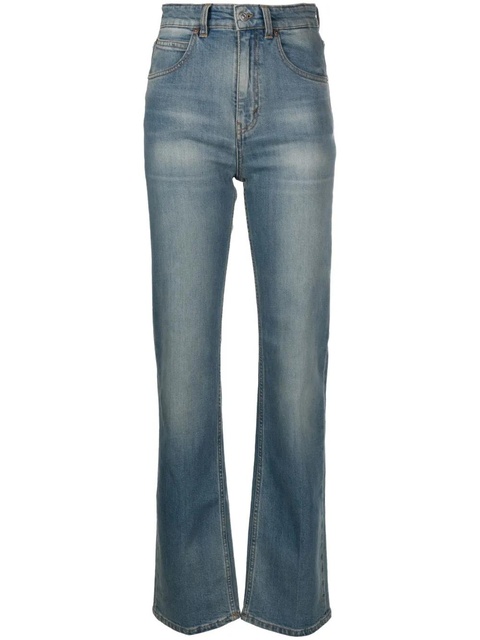 Victoria Beckham Julia straight-leg jeans - Blue - zdjęcie produktu nr 1