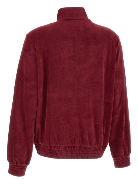 MC2 Saint Barth Miriam Chenille logo-embroidered zip-up sweater - zdjęcie produktu nr 1