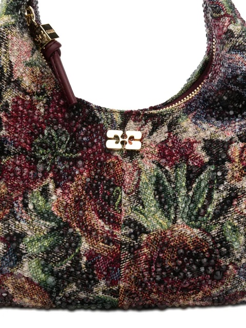 GANNI Tapestry shoulder bag - Red - zdjęcie produktu nr 2