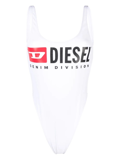 Diesel logo-print swimsuit - White - zdjęcie produktu nr 1
