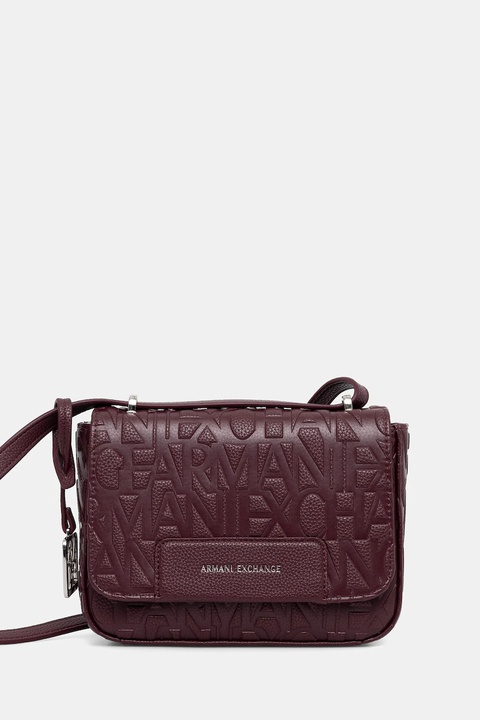 Armani Exchange torebka kolor bordowy XW001577 AF15774 - zdjęcie produktu nr 1