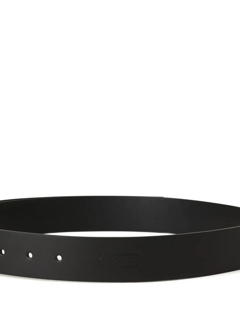 Lanvin leather buckle belt - Black - zdjęcie produktu nr 2