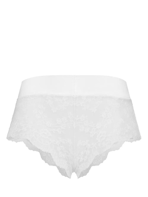 Dolce & Gabbana thick waistband lace brief - White - zdjęcie produktu nr 1