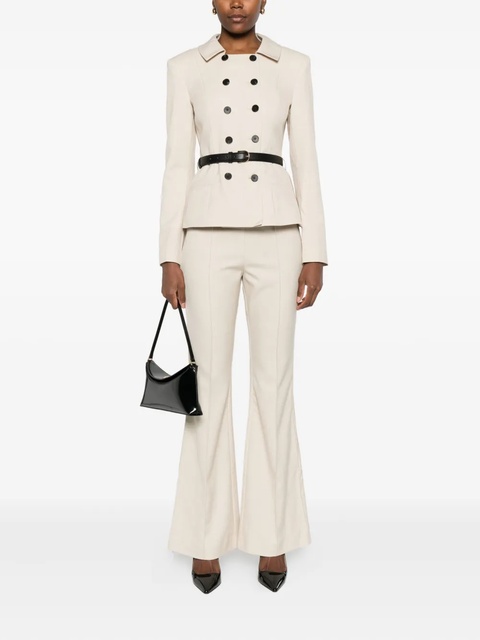 Self-Portrait double-breasted belted jumpsuit - Neutrals - zdjęcie produktu nr 1