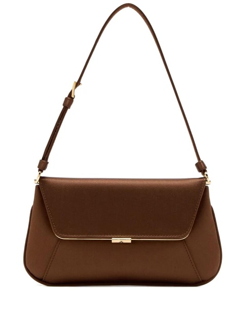 Amina Muaddi mini Ami shoulder bag - Brown - zdjęcie produktu nr 1