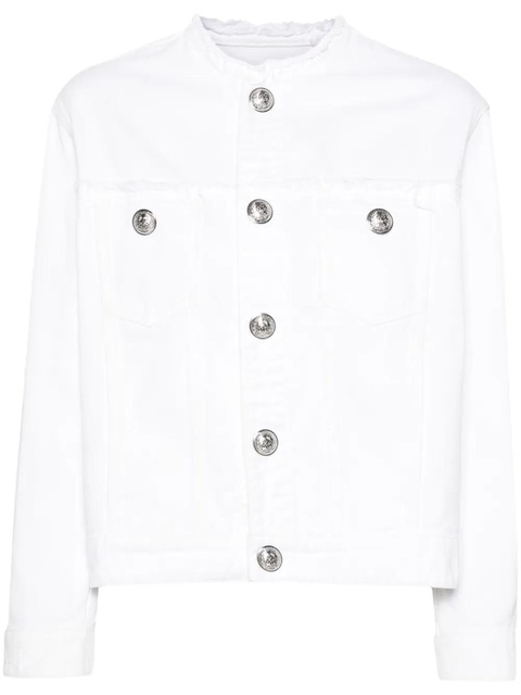Zadig&Voltaire Kaely frayed denim jacket - White - zdjęcie produktu nr 1
