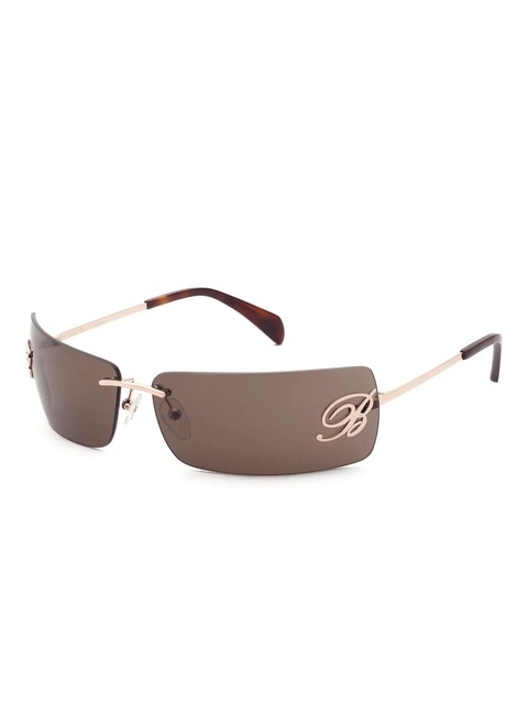 Blumarine rimless sunglasses - Brown - zdjęcie produktu nr 2