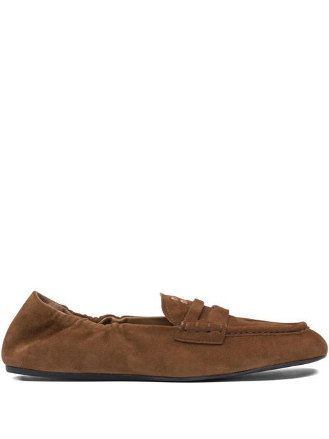 Miu Miu suede leather loafers - Brown - zdjęcie produktu nr 1