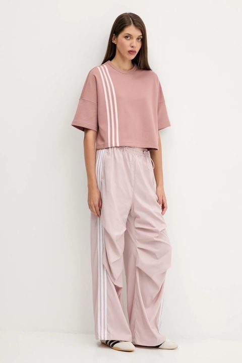adidas Originals spodnie dresowe Trackpant damskie kolor różowy z aplikacją KE9791 - zdjęcie produktu nr 2