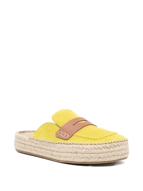 JW Anderson suede flat espadrilles - Yellow - zdjęcie produktu nr 1