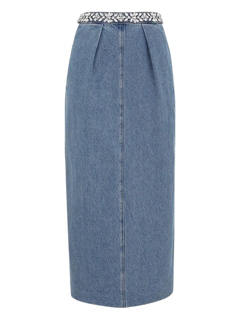 ZIMMERMANN Crush skirt - Blue - zdjęcie produktu nr 1