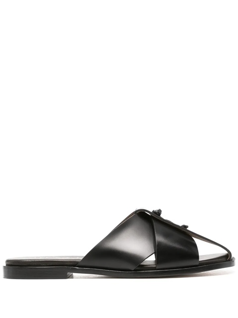 Hereu Corema leather mules - Black - zdjęcie produktu nr 1