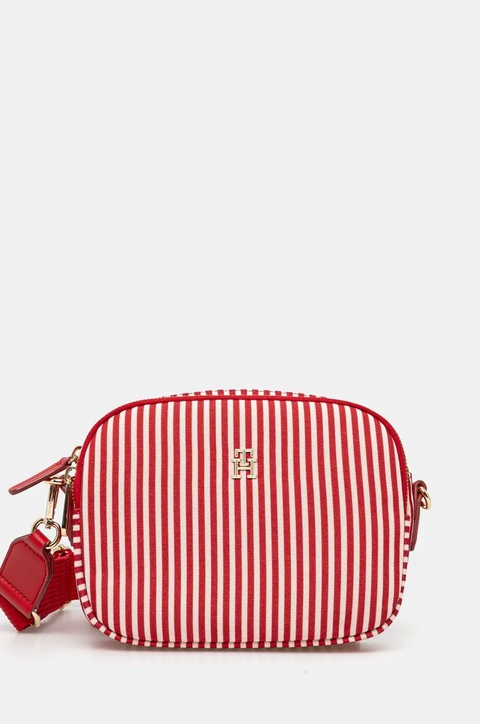 Tommy Hilfiger torebka kolor czerwony AW0AW17231 - zdjęcie produktu nr 2