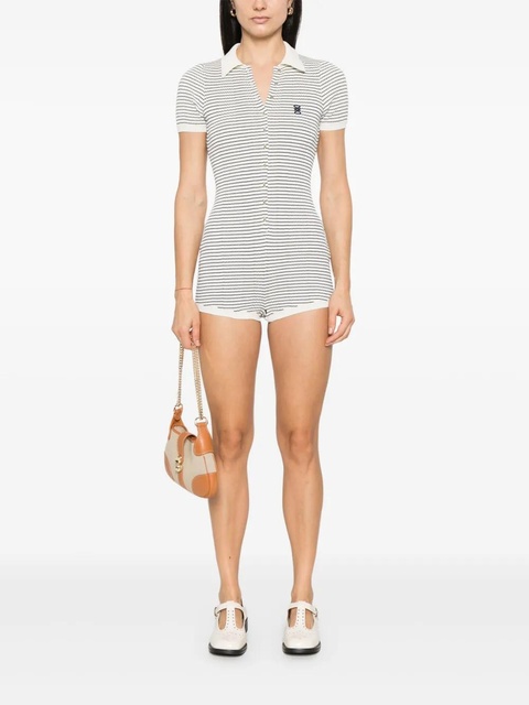 SANDRO striped jumpsuit - White - zdjęcie produktu nr 2