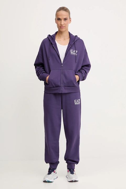 EA7 Emporio Armani dres damski kolor fioletowy AF12473.7W000420 - zdjęcie produktu nr 1