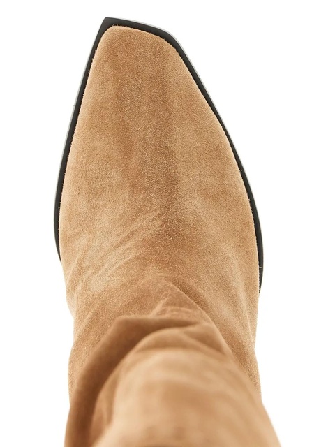 Jimmy Choo 60mm Hart stitched knee-high boots - Neutrals - zdjęcie produktu nr 2