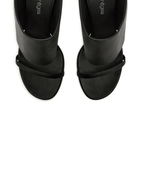 Courrèges Oblique sandals - Black - zdjęcie produktu nr 2