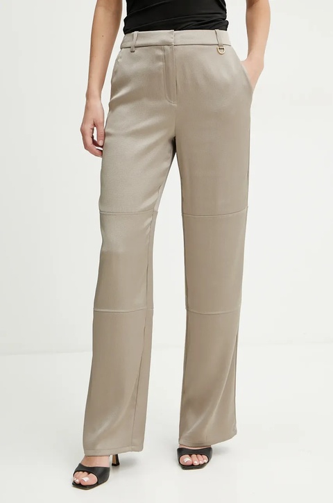 Marciano Guess spodnie EVA damskie kolor beżowy fason cargo high waist 5GGB10 7079A - zdjęcie produktu nr 1