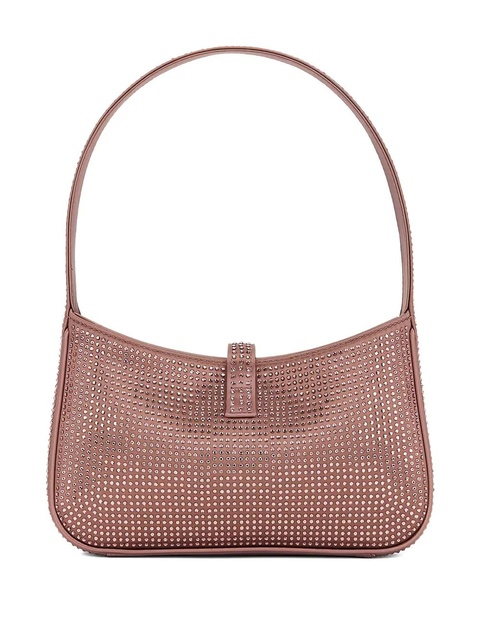 Saint Laurent crystal-embellished mini bag - Pink - zdjęcie produktu nr 2