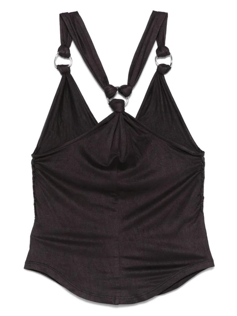 ISABEL MARANT Sakina top - Black - zdjęcie produktu nr 2