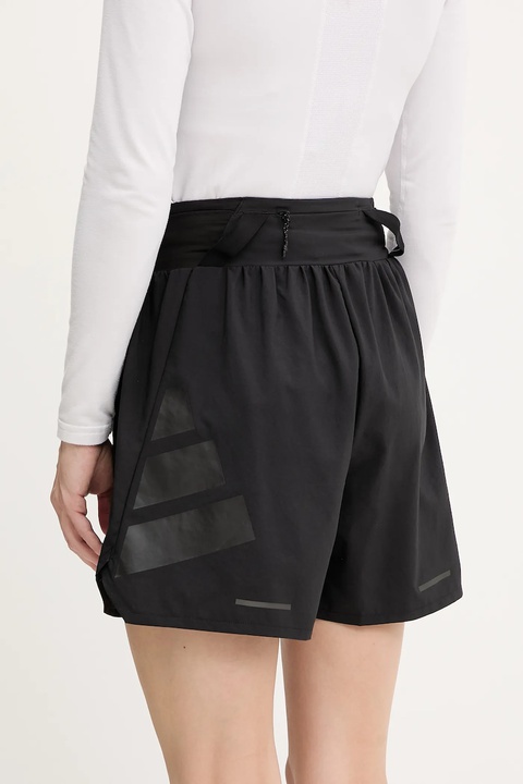 adidas TERREX szorty sportowe Xperior damskie kolor czarny z nadrukiem high waist JF1255 - zdjęcie produktu nr 2