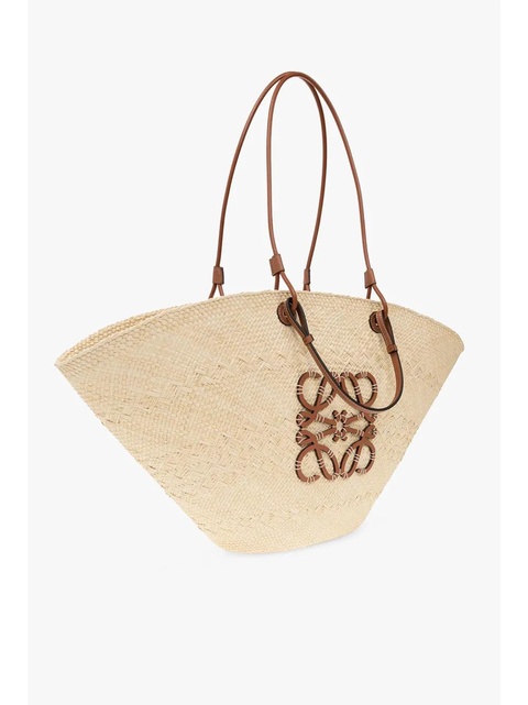 LOEWE medium Anagram basket tote bag - Neutrals - zdjęcie produktu nr 2