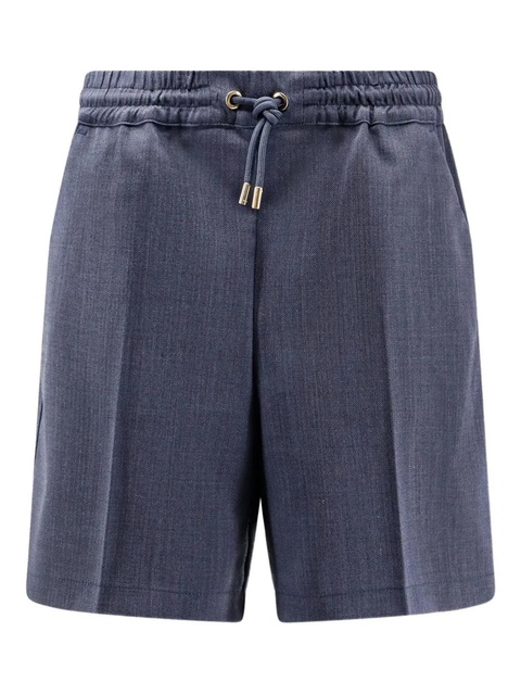 PINKO Scarola drawstring shorts - Blue - zdjęcie produktu nr 1