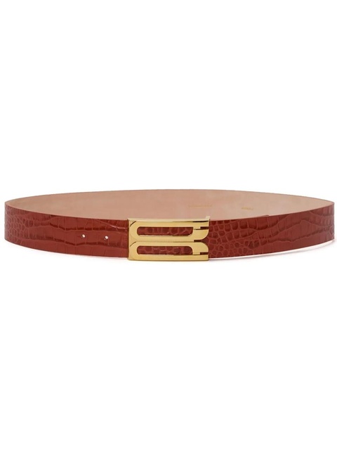 Victoria Beckham Jumbo Frame belt - Red - zdjęcie produktu nr 1