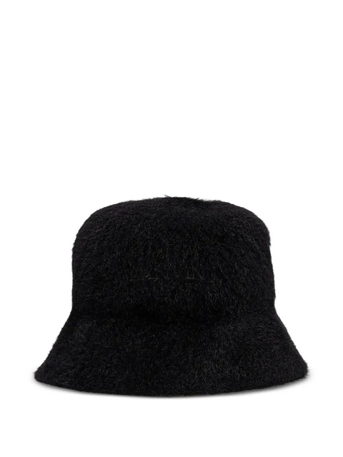Lanvin textured bucket hat - Black - zdjęcie produktu nr 2