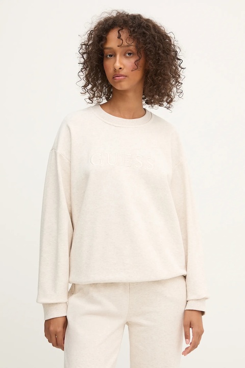 Guess bluza SOFIA damska kolor beżowy z aplikacją O5RQ03 KCO31 - zdjęcie produktu nr 1