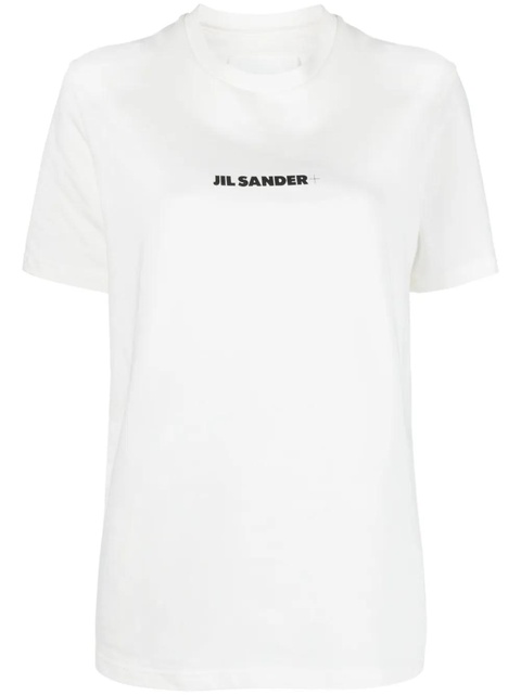 Jil Sander logo-print cotton T-shirt - White - zdjęcie produktu nr 1