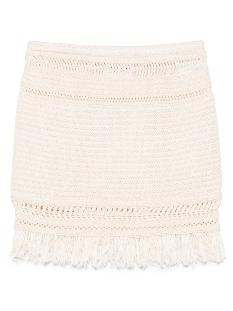 MARANT ÉTOILE Ardena mini skirt - Neutrals - zdjęcie produktu nr 1