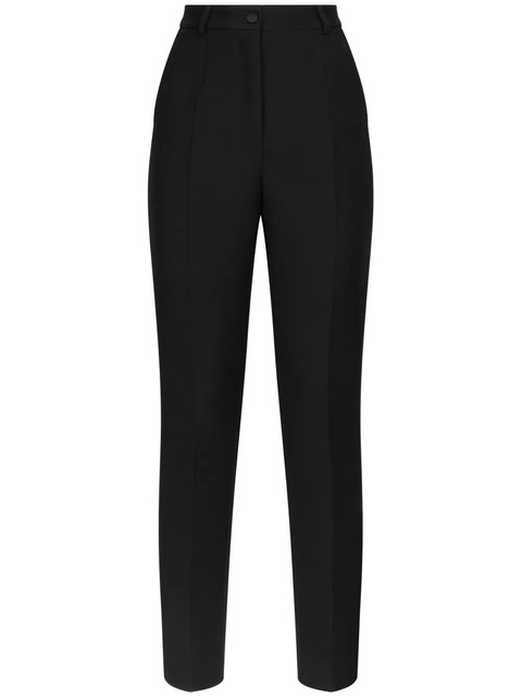 Dolce & Gabbana tailored gabardine trousers - Black - zdjęcie produktu nr 1
