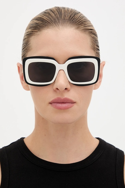 Marc Jacobs okulary przeciwsłoneczne damskie kolor biały MARC 850/S - zdjęcie produktu nr 2