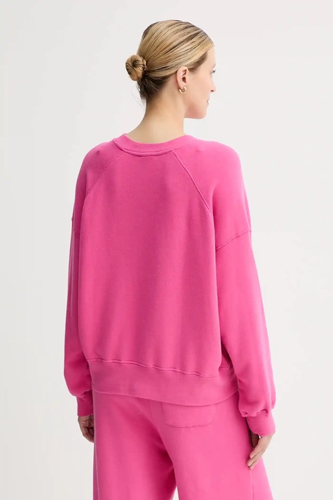 American Vintage bluza damska kolor różowy gładka ATU03B - zdjęcie produktu nr 2