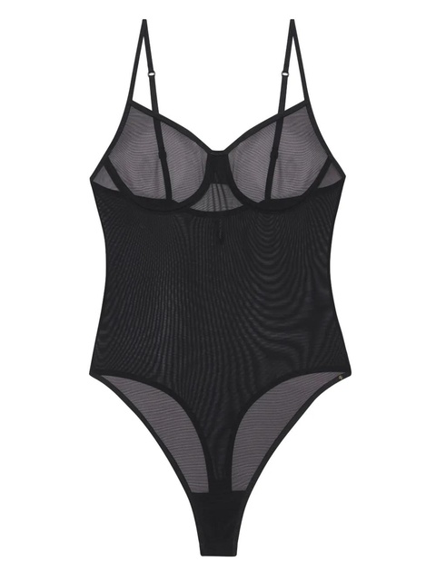 ANINE BING Vena bodysuit - Black - zdjęcie produktu nr 1