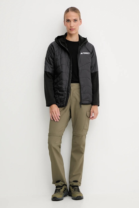 adidas TERREX kurtka sportowa Multi Hybrid Jacket kolor czarny JC5180 - zdjęcie produktu nr 2