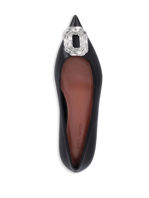 Amina Muaddi Camelia ballet flats - Black - zdjęcie produktu nr 2