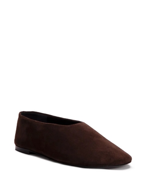 Proenza Schouler Glove suede-leather flats - Brown - zdjęcie produktu nr 1