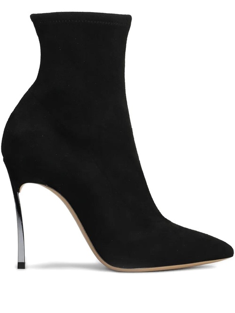 Casadei 100mm pointed boots - Black - zdjęcie produktu nr 2