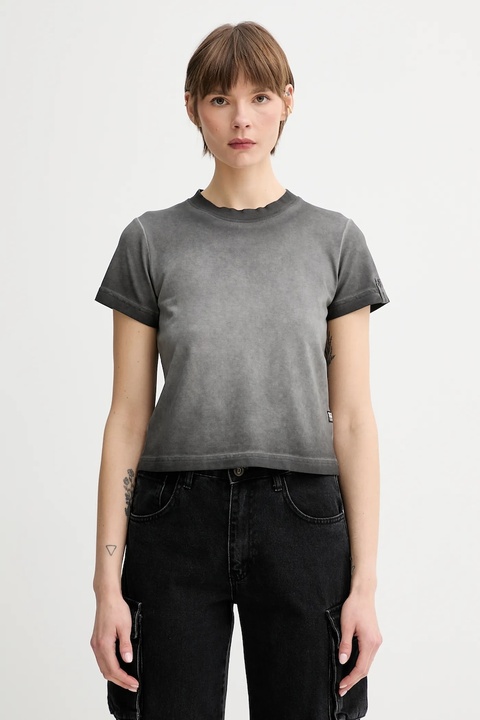 G-Star t-shirt damski kolor szary D26078-D756 - zdjęcie produktu nr 1