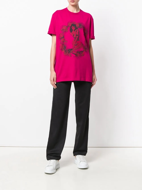 Givenchy pin-up print T-shirt - Pink - zdjęcie produktu nr 1