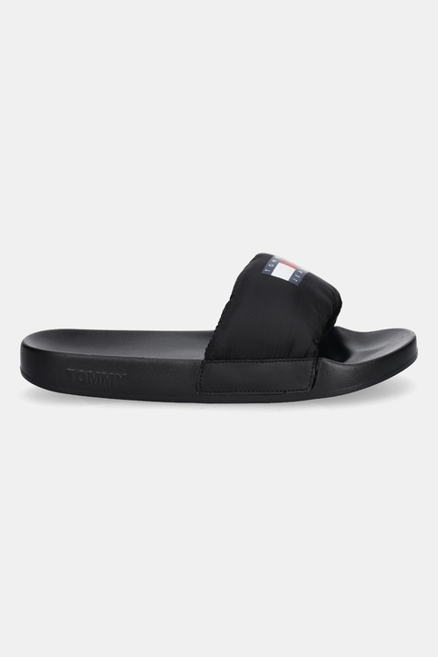 Tommy Jeans klapki TJW COMFY POOL SLIDE damskie kolor czarny EN0EN02854 - zdjęcie produktu nr 1