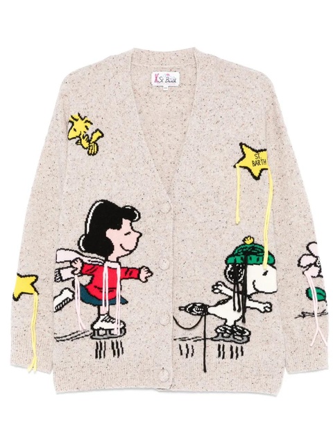 MC2 Saint Barth x PEANUTS™ Sasi cardigan - Brown - zdjęcie produktu nr 1