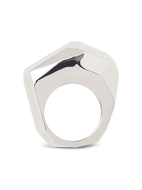 Lanvin Faceted Ring - Silver - zdjęcie produktu nr 1