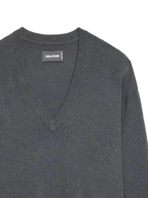 Zadig&Voltaire v-neck sweater - Grey - zdjęcie produktu nr 2